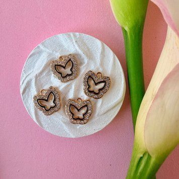 Підвіски Метелики Золото пд78 фото