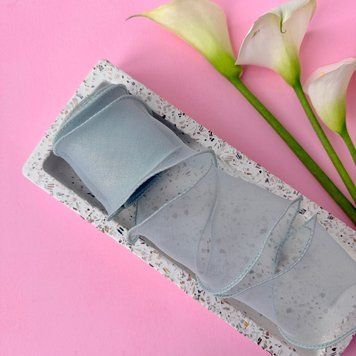 Органза з золотим глітером Оливка 6см ох50 фото