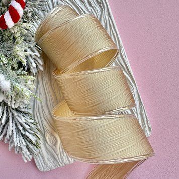 Стрічка рельєфна з обробленим краєм  золото сдд28 фото